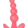 Розовая анальная пробка Bubbles Anal Plug - 11,5 см. купить в секс шопе