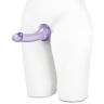 Фиолетовый безремневой страпон Strapless Strap-On купить в секс шопе