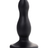 Черная анальная втулка Antlia - 10,5 см. купить в секс шопе