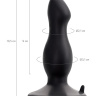 Черная анальная втулка Antlia - 10,5 см. купить в секс шопе