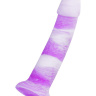 Фиолетовый фаллоимитатор Neil - 18 см. купить в секс шопе