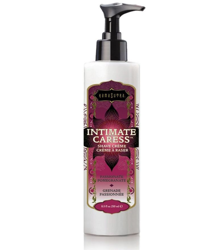 Крем для бритья Intimate Caress Shaving Creme PASSIONATE POMEGRANATE - 250 мл. купить в секс шопе