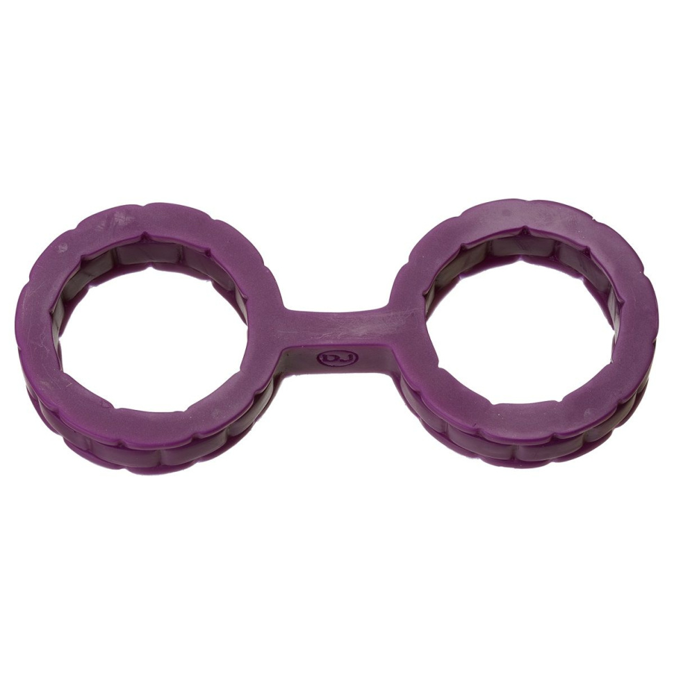 Фиолетовые силиконовые наручники Style Bondage Silicone Cuffs Small купить в секс шопе
