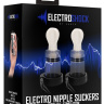 Помпы для сосков с электростимуляцией Electro Nipple Suckers купить в секс шопе