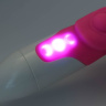 Розовый вибромассажер с функцией нагрева - 23,7 см. купить в секс шопе