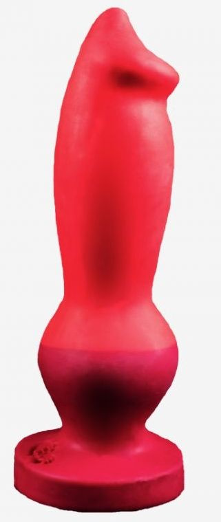 Красный фаллоимитатор  Стаффорд large  - 26 см. купить в секс шопе