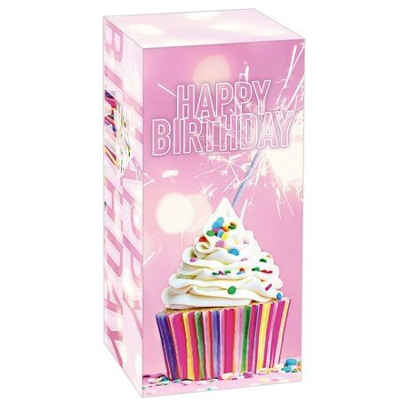 Подарочная упаковка для Womanizer с надписью  Happy Birthday  купить в секс шопе