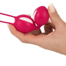 Красные вагинальные шарики Smartballs Duo купить в секс шопе