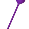 Фиолетовый силиконовый вагинальный шарик A-Toys с ушками купить в секс шопе