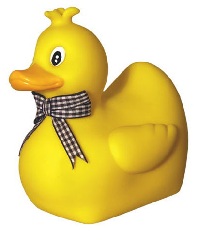 Похотливая уточка - виброуточка водонепроницаемая  Fuzzy Duckie  купить в секс шопе