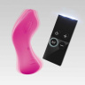 Ярко-розовый вибратор в трусики Hot Spot купить в секс шопе