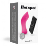 Ярко-розовый вибратор в трусики Hot Spot купить в секс шопе