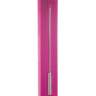 Розовая шлёпалка Leather  Cross Tiped Crop с наконечником-крестом - 56 см. купить в секс шопе