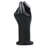Черная, сжатая в кулак рука Fist Corps - 22 см. купить в секс шопе