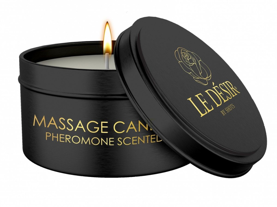 Массажная свеча с феромонами Massage Candle Pheromone Scented - 100 гр. купить в секс шопе