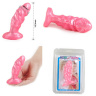 Розовый анальный стимулятор-фаллос - 12,3 см. купить в секс шопе