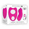 Розовая вибровкладка в трусики с пультом ДУ Under The Radar купить в секс шопе