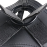 Коричневый страпон на трусиках Strap-on Harness Cock - 20,3 см. купить в секс шопе