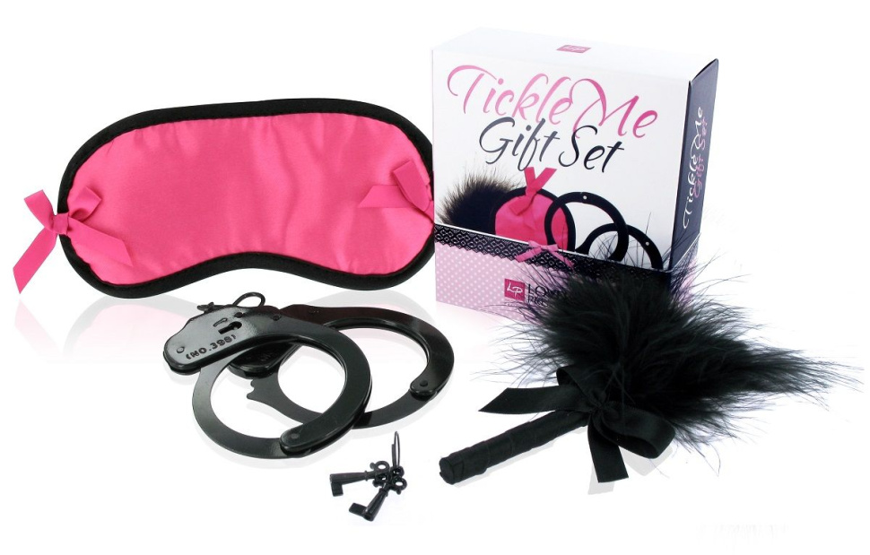 Любовный набор LoversPremium Tickle Me Gift Set купить в секс шопе
