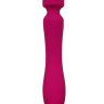 Розовый двусторонний вибратор CosmoWand - 24 см. купить в секс шопе