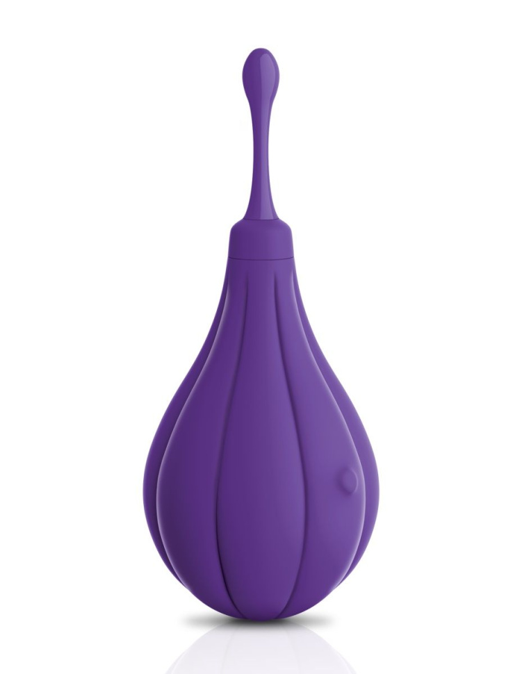 Фиолетовый вибростимулятор Focus Sonic Vibrator с 3 насадками купить в секс шопе