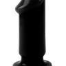 Черный анальный фаллоимитатор Evil Dildo Plug S - 9 см. купить в секс шопе