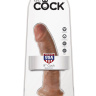 Фаллоимитатор-мулат 9  Cock - 22,9 см. купить в секс шопе