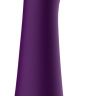 Фиолетовый вибромассажер для точки G Glimmer - 20,5 см. купить в секс шопе