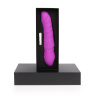 Фиолетовый вибратор-ротатор KING - 22,6 см. купить в секс шопе