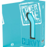 Бирюзовый мини-вибратор с загнутой головкой Power Vibe Curvy - 12 см. купить в секс шопе