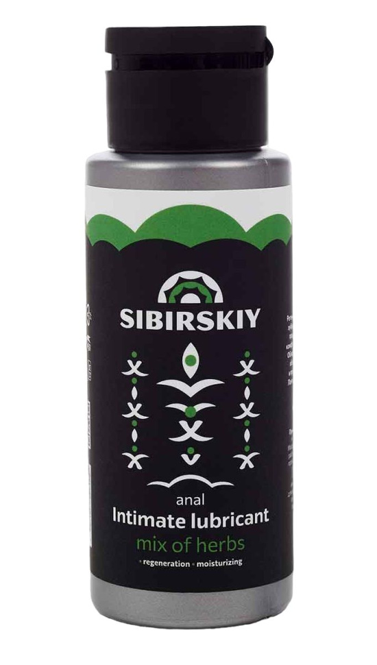 Анальный лубрикант на водной основе SIBIRSKIY с ароматом луговых трав - 100 мл. купить в секс шопе