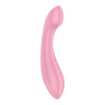Розовый вибромассажер G-Force - 19 см. купить в секс шопе