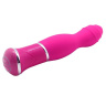 Розовый вибратор ECSTASY Rippled Vibe - 19,5 см. купить в секс шопе