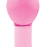Большая розовая стеклянная анальная пробка CRYSTAL PLUG - 10 см. купить в секс шопе