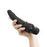Черный анальный вибратор 7  Slim Anal Realistic Vibrator - 20 см. купить в секс шопе