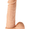 Телесный фаллоимитатор Macho Max - 21,5 см. купить в секс шопе