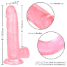 Розовый фаллоимитатор Size Queen 6  - 20,25 см. купить в секс шопе
