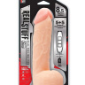 Телесный USB-вибратор REALSTUFF 8.5INCH - 22 см. купить в секс шопе