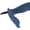 Синий вибростимулятор простаты Vibrating Butt Plug - 11,7 см. купить в секс шопе