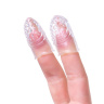 Комплект из 2 прозрачных насадок на палец Favi купить в секс шопе