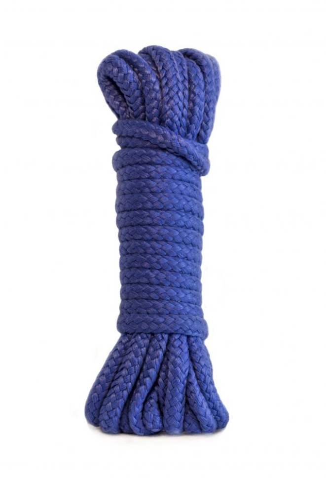 Синяя веревка Bondage Collection Blue - 3 м. купить в секс шопе