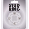 Эрекционное кольцо Stud Ring с бусинами купить в секс шопе