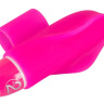 Розовая насадка на палец с вибрацией Little Dolphin купить в секс шопе