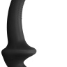 Черный безремневой страпон Silicone Strapless Strapon купить в секс шопе