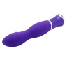 Фиолетовый вибратор ECSTASY Rippled Vibe - 19,5 см. купить в секс шопе