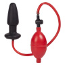 Анальная пробка Expandable Butt Plug с функцией подкачки - 9,5 см. купить в секс шопе