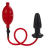 Анальная пробка Expandable Butt Plug с функцией подкачки - 9,5 см. купить в секс шопе