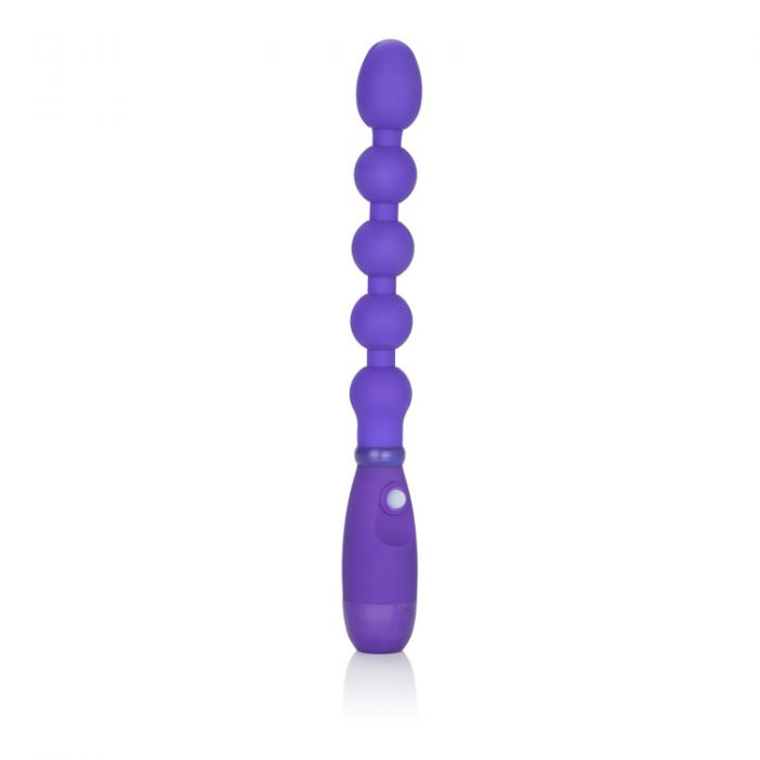 Фиолетовый анальный стимулятор с вибрацией Booty Call Booty Bender - 17,8 см. купить в секс шопе