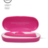 Розовый вибромассажер-кролик Lux - 20 см. купить в секс шопе