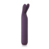 Фиолетовый вибратор с ушками Rabbit Bullet Vibrator - 8,9 см. купить в секс шопе